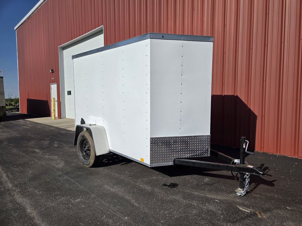 5'x8' RC Trailers Enclosed Cargo E58SA 66"