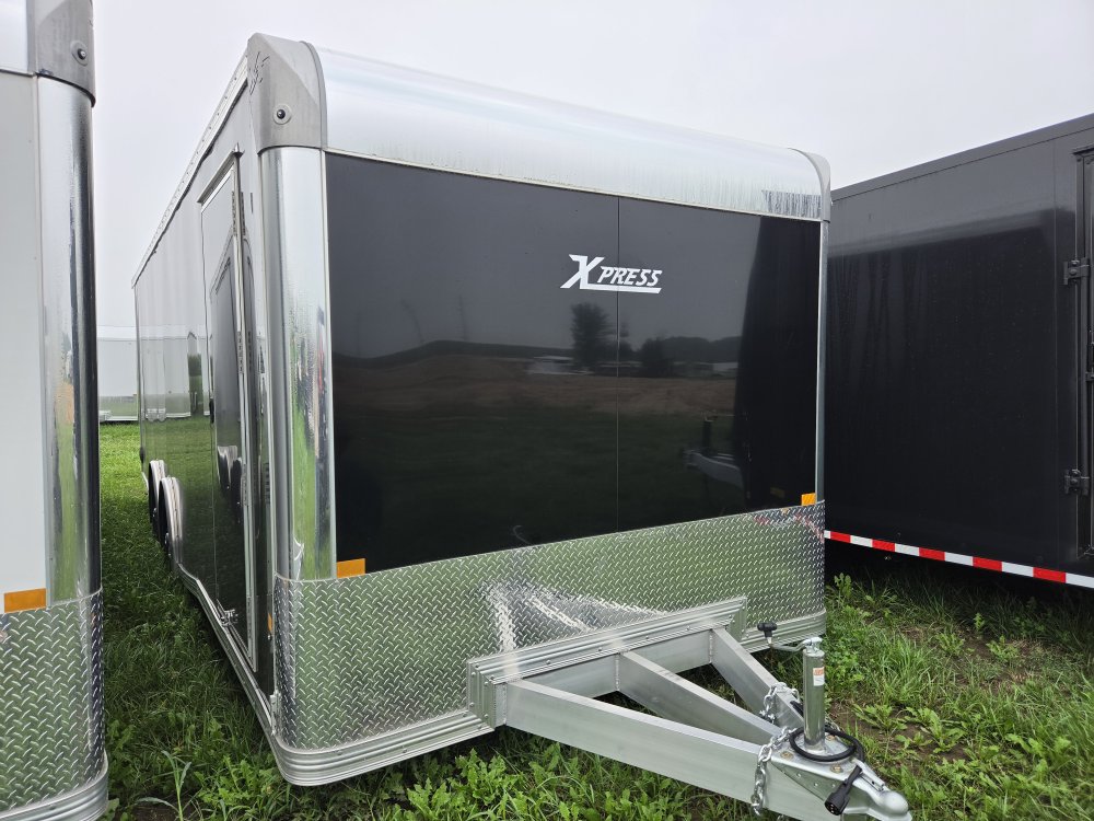 8.5'x24' Alcom Enclosed Cargo XPRESS8.5X24CH2-LMSD25 82"