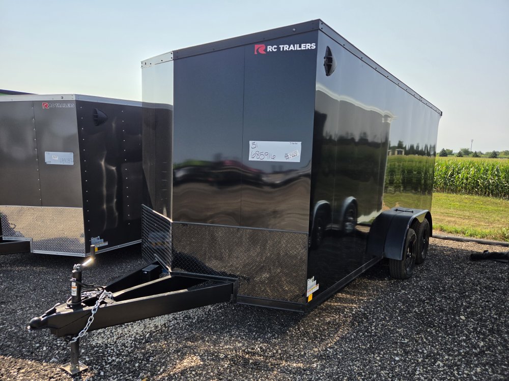 7'x16' RC Trailers Enclosed Cargo D716TA2 78"