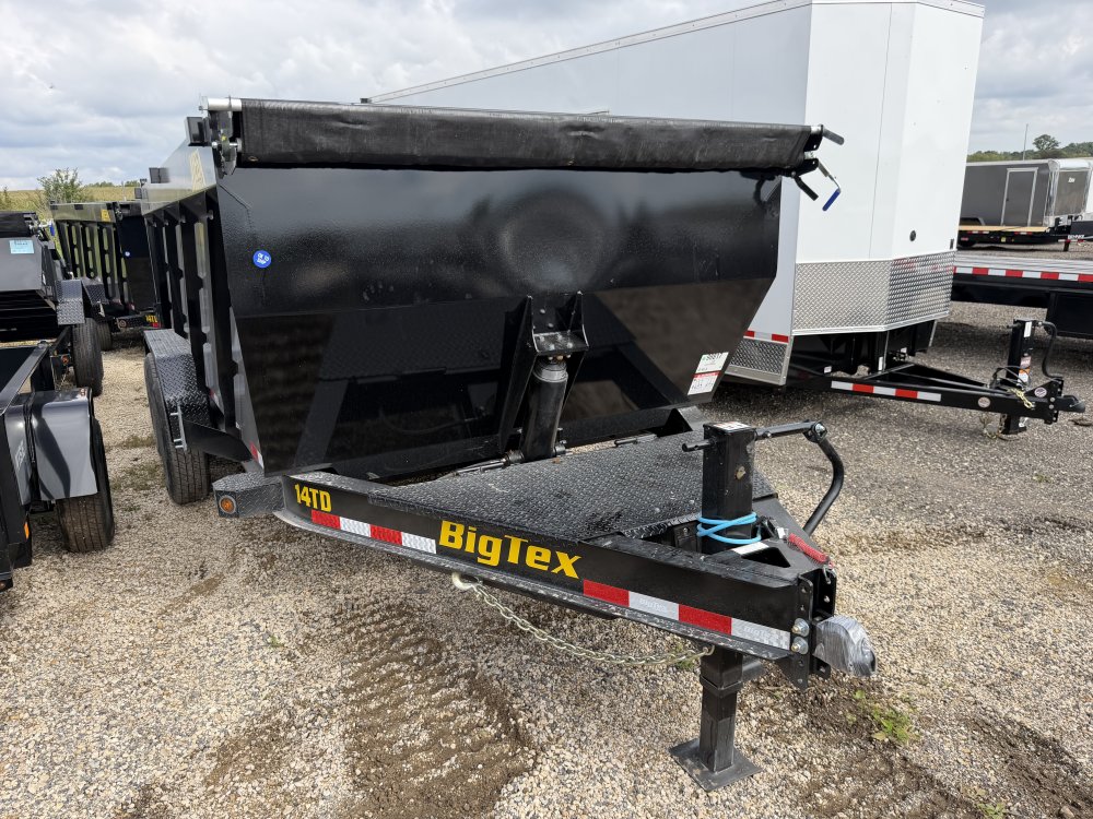 7'x16' Big Tex Dump 14TD-16 4'