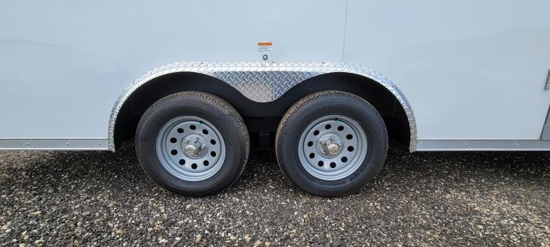8.5'x18' Stealth Trailers Enclosed Cargo S24TT8518TA2 (Flat Top Slant Wedge) 7'