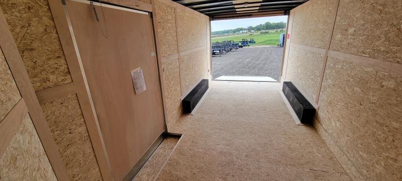 8.5'x18' Stealth Trailers Enclosed Cargo S24TT8518TA2 (Flat Top Slant Wedge) 7'