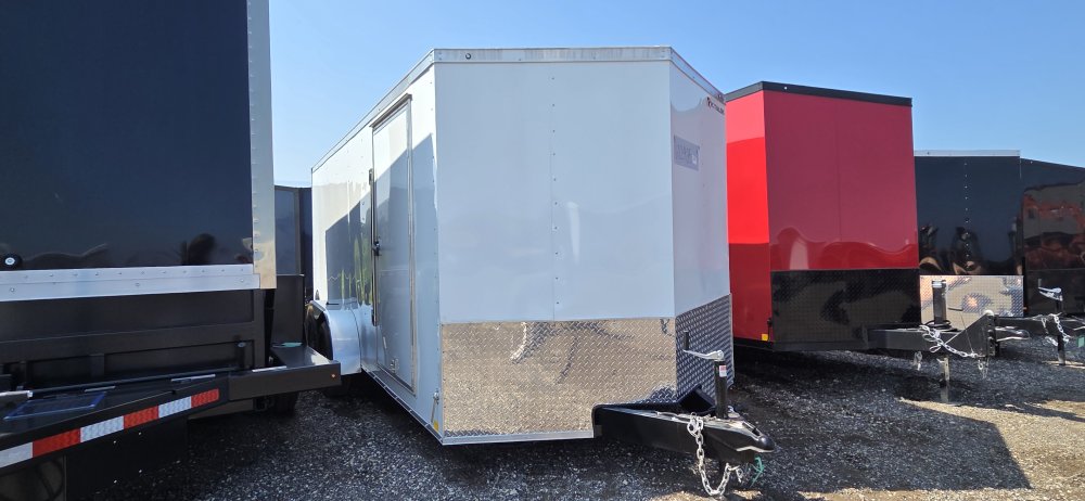 7'x16' RC Trailers Enclosed Cargo 7x16 RWT 72"