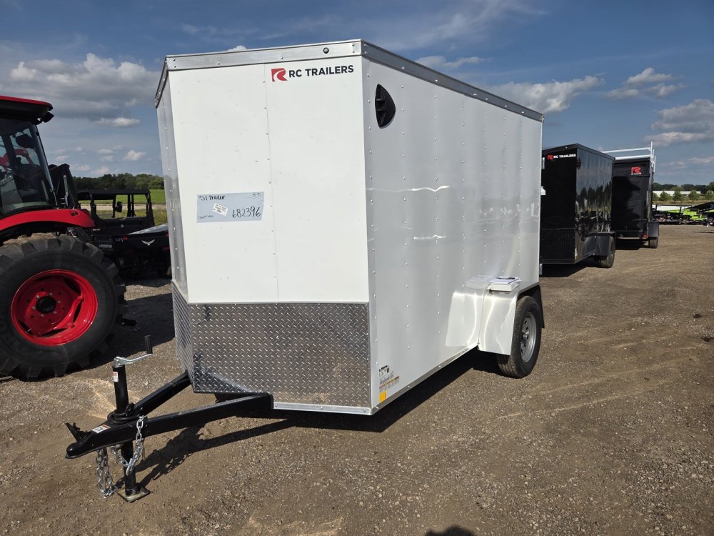 6'x10' RC Trailers Enclosed Cargo RWT 6x10 72"