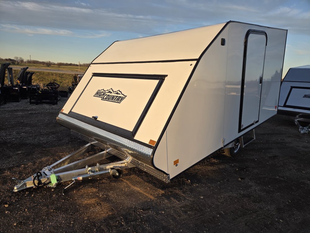 8.5'x12' Alcom Snowmobile HFS101X12CROSS-LMSD25