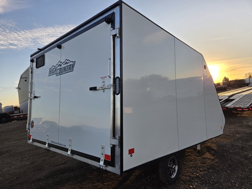 8.5'x12' Alcom Snowmobile HFS101X12CROSS-LMSD25