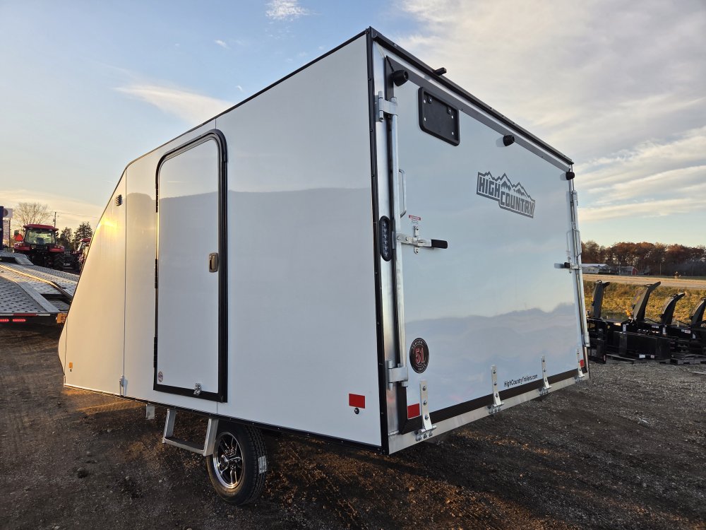 8.5'x12' Alcom Snowmobile HFS101X12CROSS-LMSD25