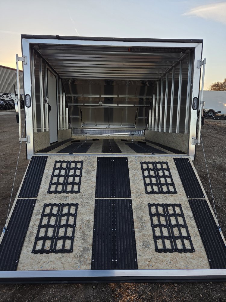 8.5'x12' Alcom Snowmobile HFS101X12CROSS-LMSD25