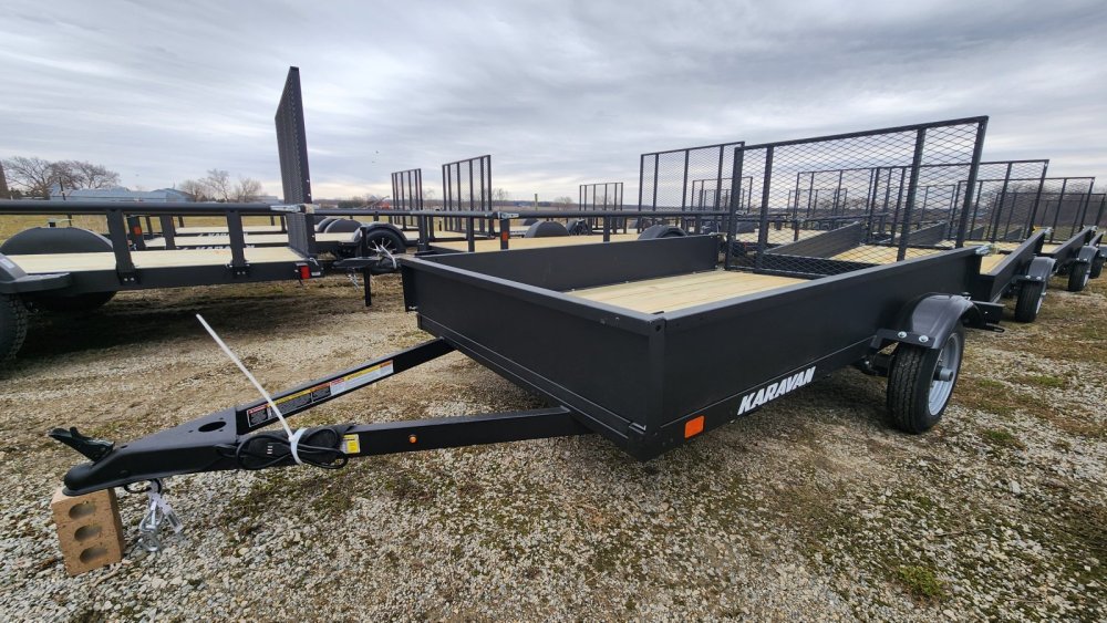 5'x8' Karavan Utility 5x8 Utility 2K with Solid Walls