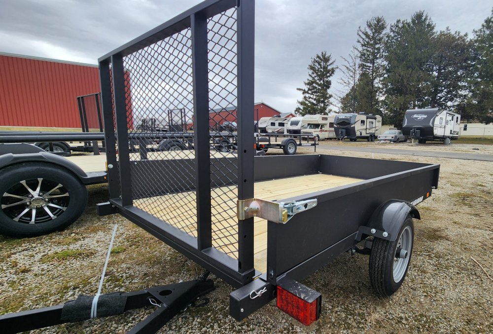 5'x8' Karavan Utility 5x8 Utility 2K with Solid Walls