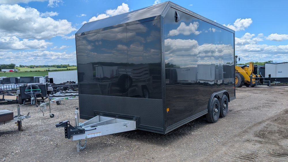 8.5'x16' Alcom Enclosed Cargo XPRESS8.5X16ULP-LMFL25 10K 88"