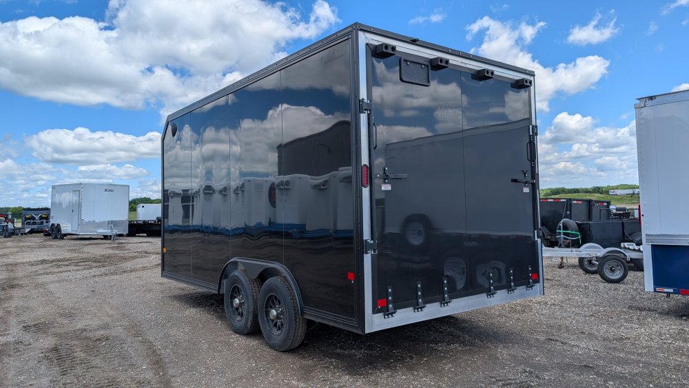 8.5'x16' Alcom Enclosed Cargo XPRESS8.5X16ULP-LMFL25 10K 88"