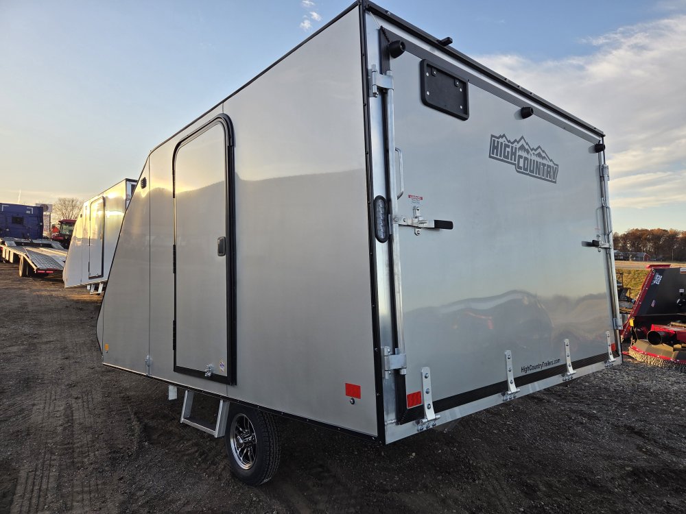 8.5'x12' Alcom Snowmobile HFS101X12CROSS-LMSD25