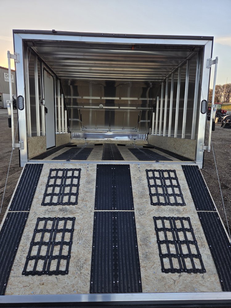 8.5'x12' Alcom Snowmobile HFS101X12CROSS-LMSD25