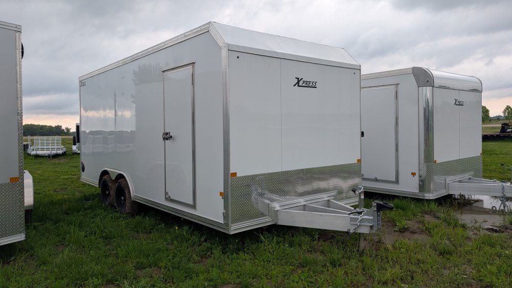 8.5'x20' Alcom Enclosed Cargo XPRESS8.5X20 ULP-LMFL25 88"