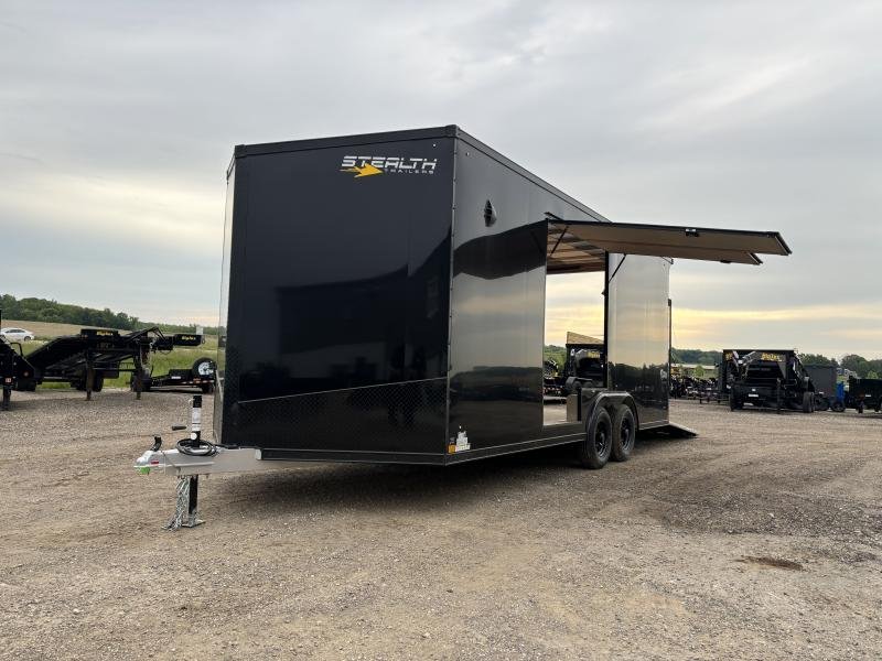 8.5'x20' Stealth Trailers Enclosed Cargo 8.5x20 S25AFWTA2