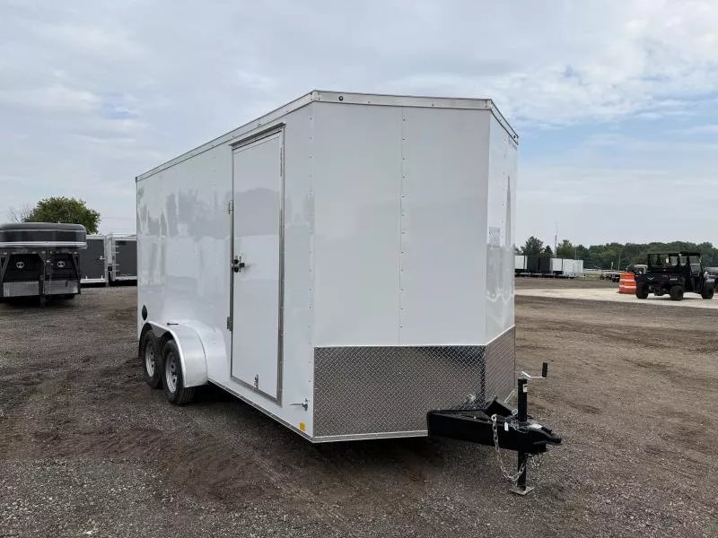 7'x16' RC Trailers Enclosed Cargo