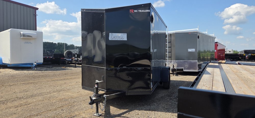 6'x12' RC Trailers Enclosed Cargo RDLX 6x12 78"