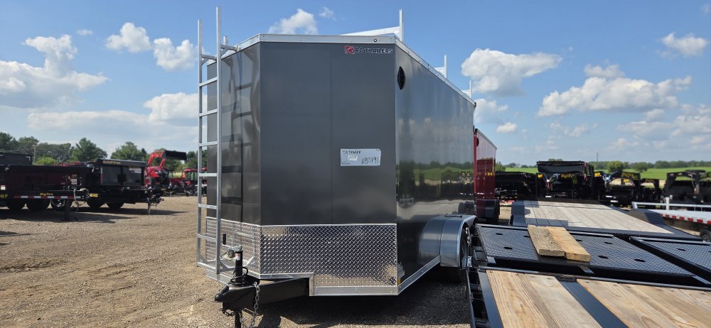 7'x14' RC Trailers Enclosed Cargo 7x14 RDLX 84"