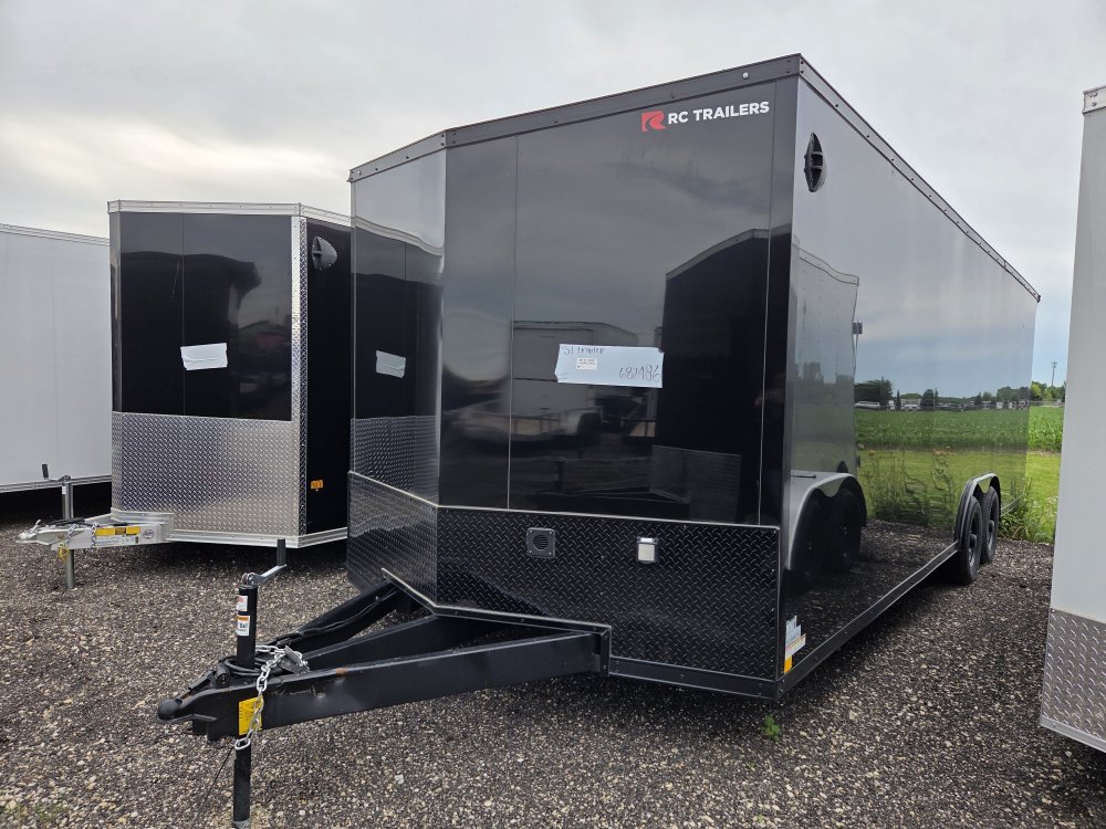 8.5'x24' RC Trailers Enclosed Cargo RDLX8524TA3 84"