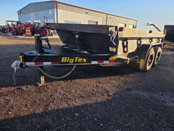 7'x14' Big Tex Trailers Dump 14TD-14 2'
