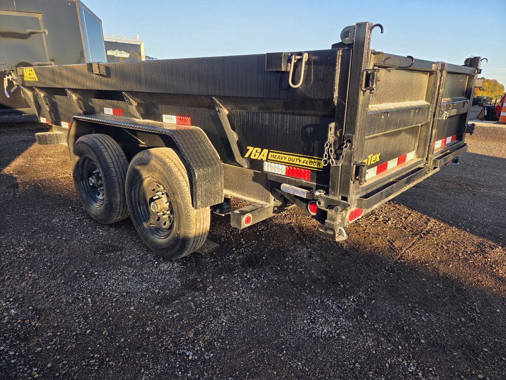 7'x14' Big Tex Trailers Dump 14TD-14 2'