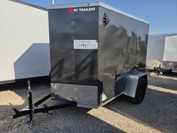 5'x8' RC Trailers Enclosed Cargo E58SA 66"