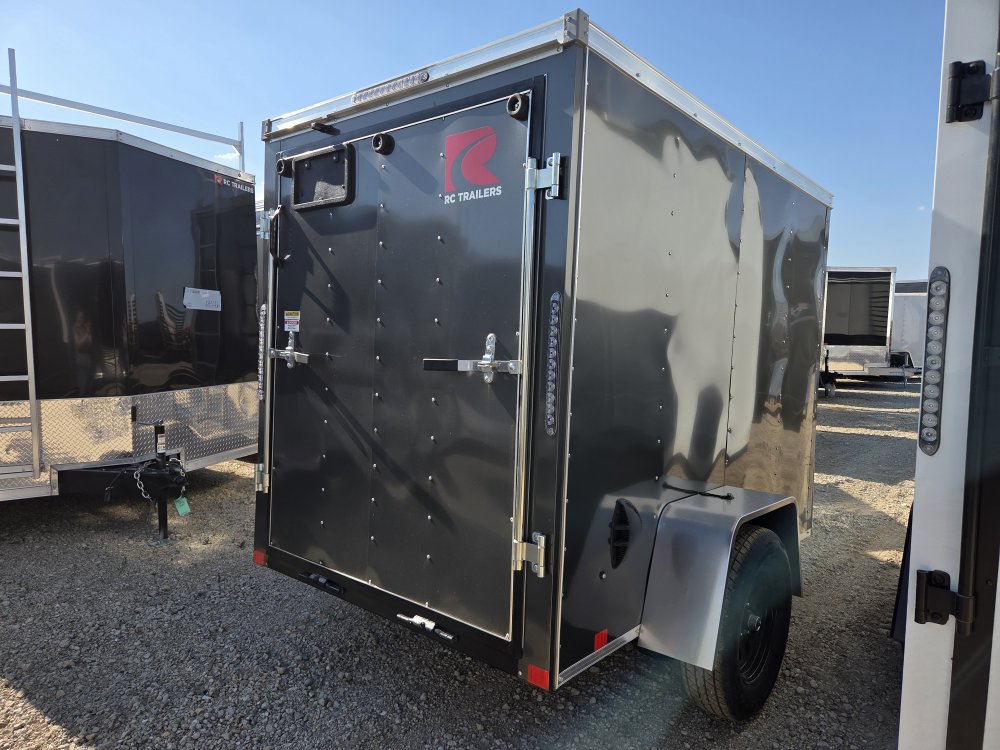 5'x8' RC Trailers Enclosed Cargo E58SA 66"