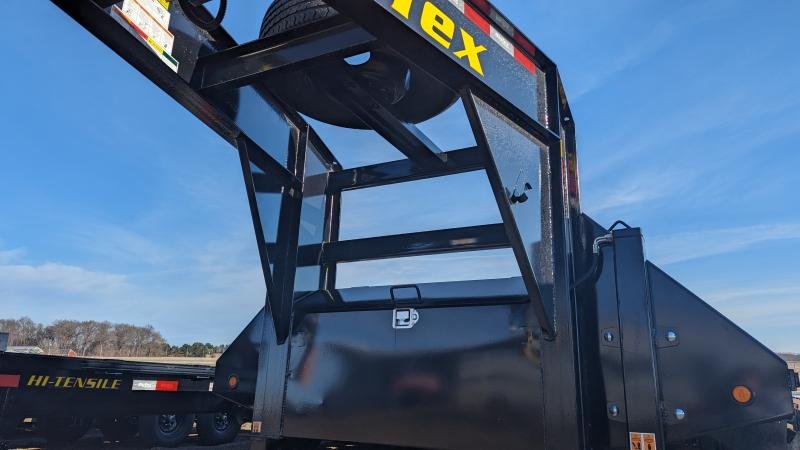 8.5'x40' Big Tex Trailers Flatbed 25GN-40STA