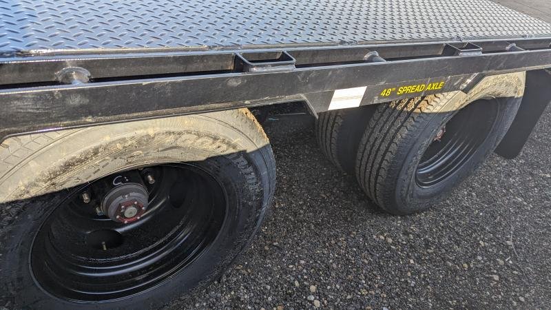 8.5'x40' Big Tex Trailers Flatbed 25GN-40STA