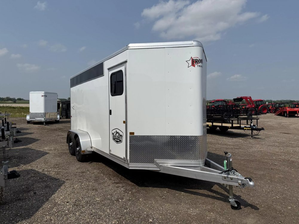 7'x16' Frontier Trailers Horse