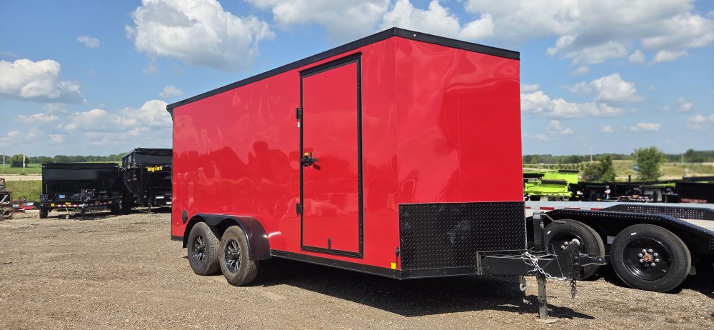 7'x16' RC Trailers Enclosed Cargo RDLX 7x16