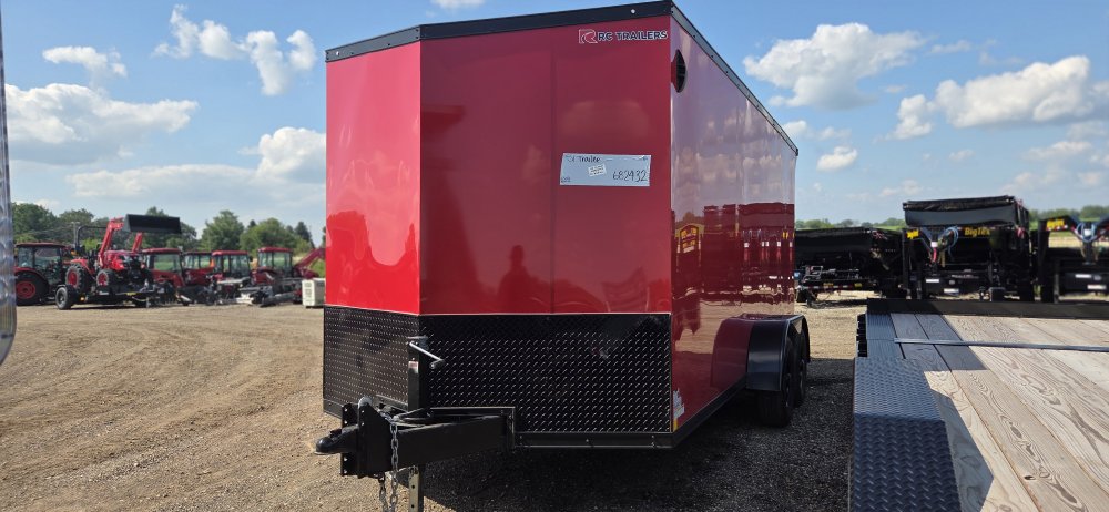 7'x16' RC Trailers Enclosed Cargo RDLX 7x16