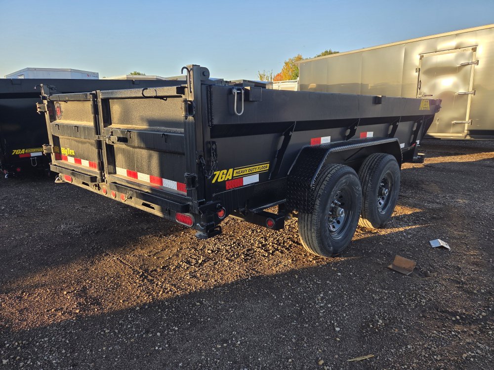 7'x14' Big Tex Trailers Dump 14TD-14 2'
