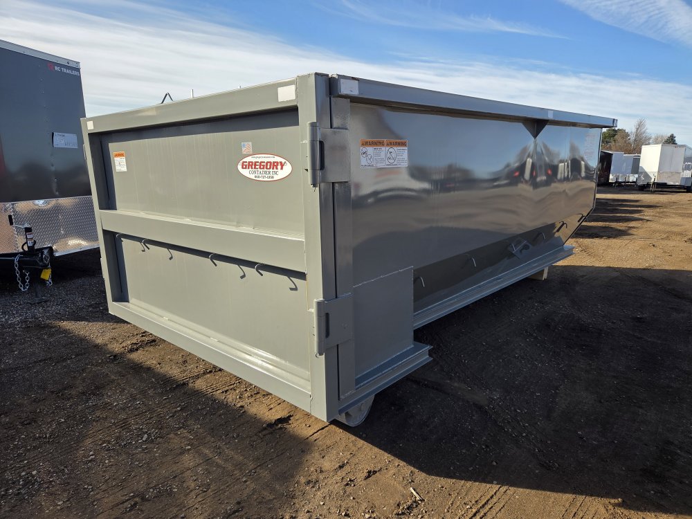 7.5'x14' Gregory Container Dump-Bin 60P02 4.5'