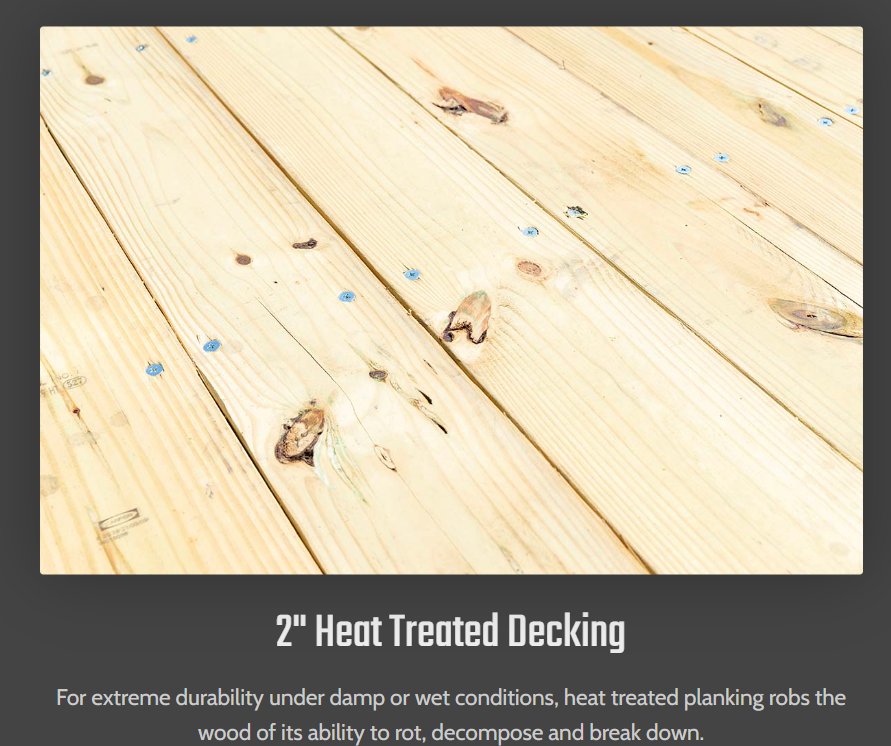 8'x20' High Country Car Racing HOCH8X20W10K2.0LMFL25