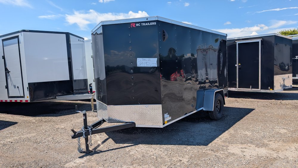 6'x12' RC Trailers Enclosed Cargo RWT612SA 72"