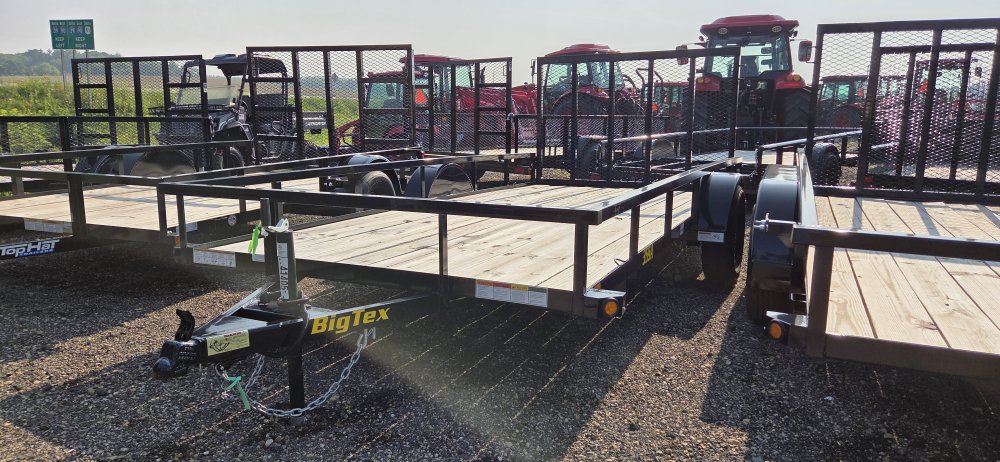 2024 Big Tex Trailers 35SA-14 Utility Trailer 7x14 (77" Wide)