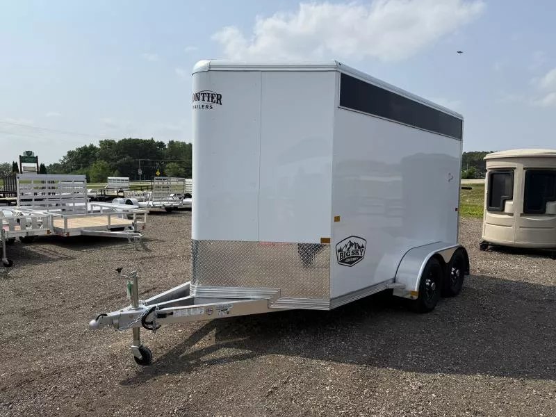 7'x12' Frontier Trailers Horse