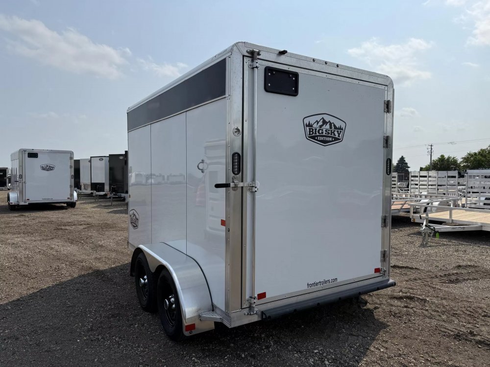 7'x12' Frontier Trailers Horse