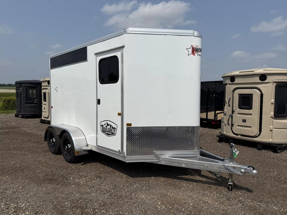 7'x12' Frontier Trailers Horse