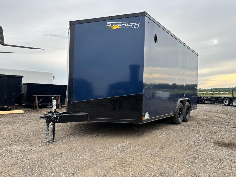 8.5'x16' Stealth Trailers Enclosed Cargo 8.5x16 ST25TTTA2