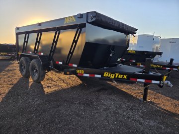 7'x14' Big Tex Trailers Dump 14TD-14 4'