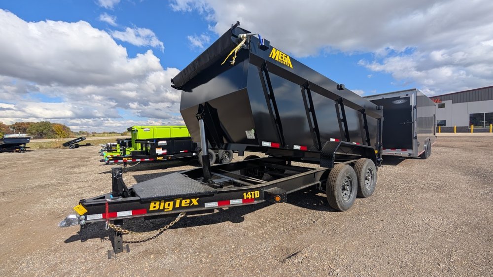 7'x14' Big Tex Dump 14TD-14 4'