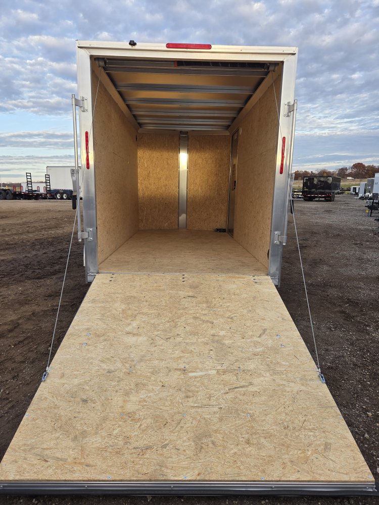 6'x12' Alcom Enclosed Cargo XPRESS6X12SA-XLT-P 76"