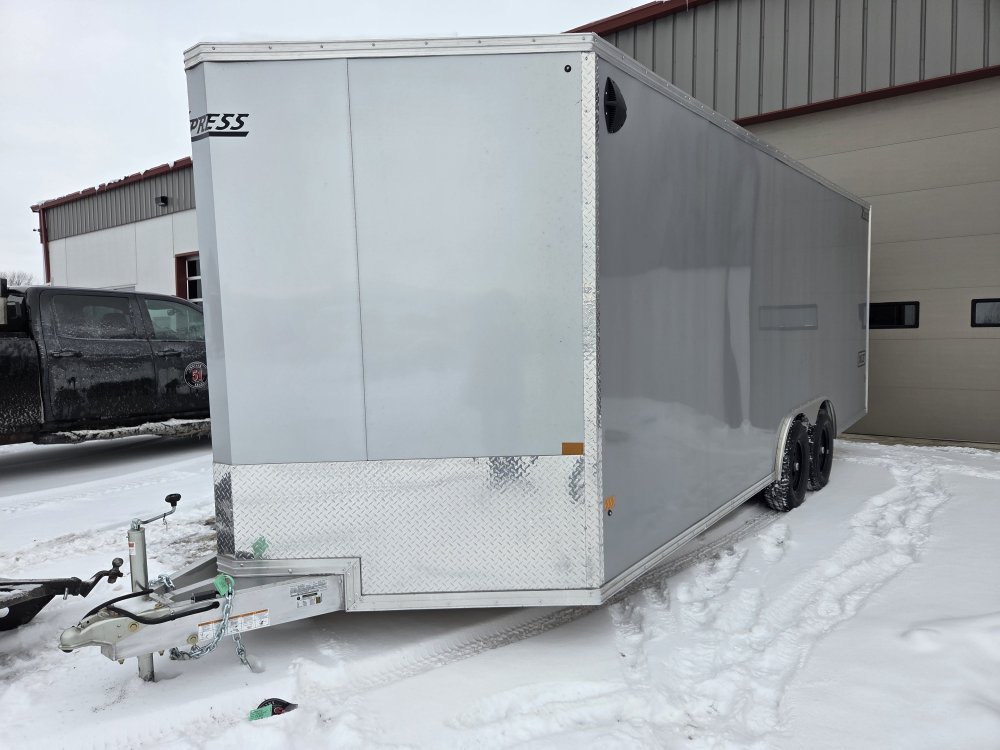8.5'x20' Alcom Enclosed Cargo XPRESS8.5X20CH XLTP-LMFL25-10K 82"