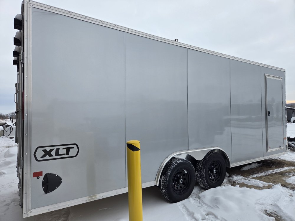 8.5'x20' Alcom Enclosed Cargo XPRESS8.5X20CH XLTP-LMFL25-10K 82"