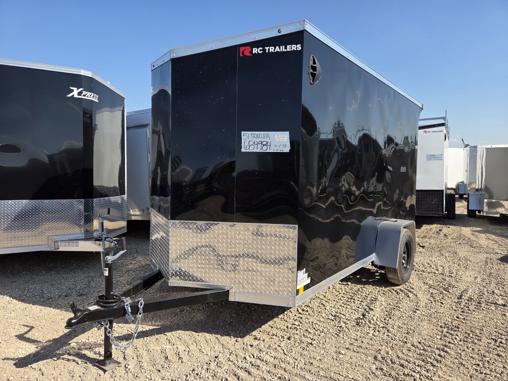 6'x12' RC Trailers Enclosed Cargo D612SA 78"