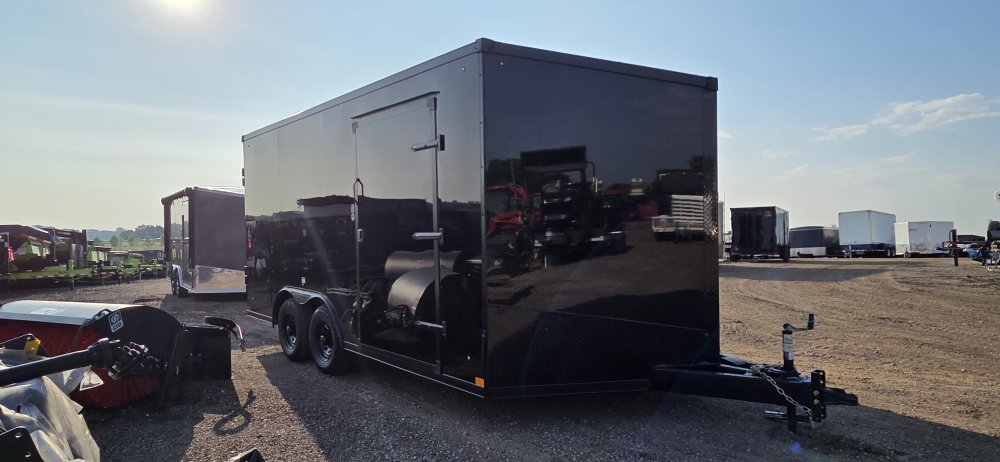 8.5'x16' Stealth Trailers Enclosed Cargo TY 8x16 78"