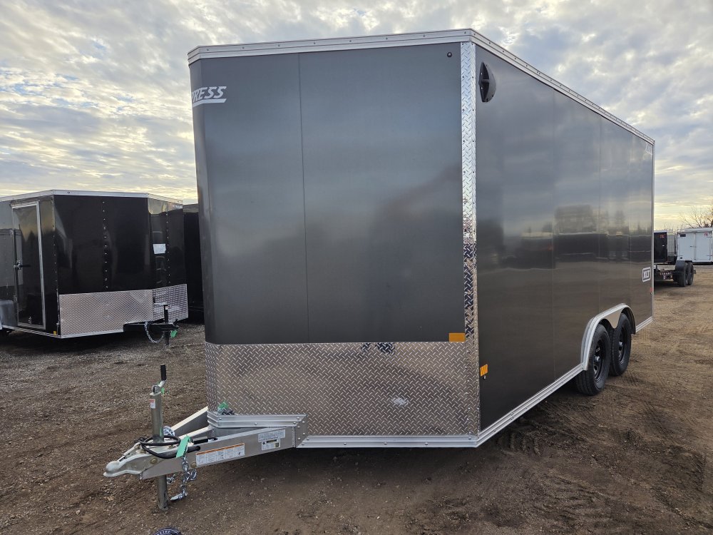 8.5'x16' Alcom Enclosed Cargo XPRESS8.5X16CH XLT-P LMFL25 86"